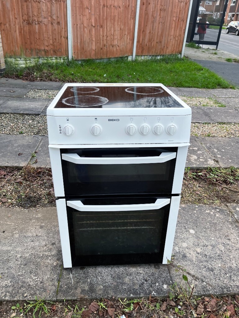 beko electric double oven freestanding